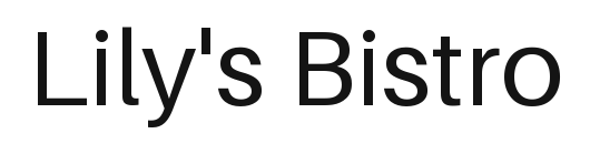 Lily's Bistro